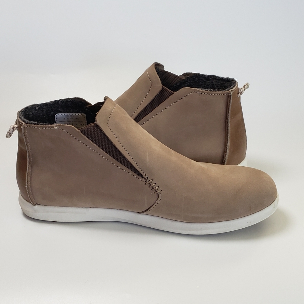Olukai hawai'iloa Manu Hope Bootie in Taupe Grey Size 8.5 - Picture 3 of 15